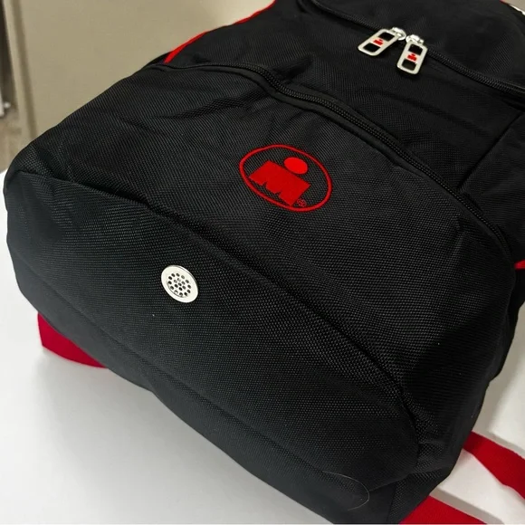 Ironman Triathlon Transition Backpack. NWOT Black/Red - Picture 5 of 13